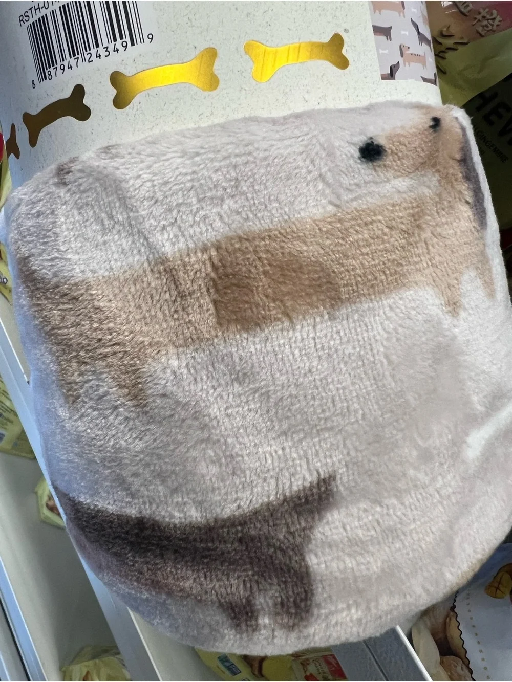 Dachshund Grey Pet Blanket
